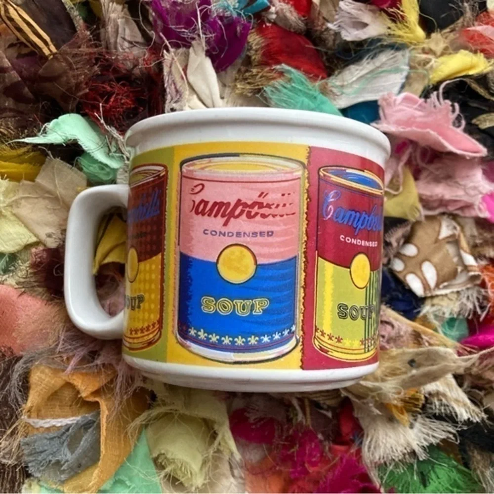 Andy Warhol Campbell’s soup can mug